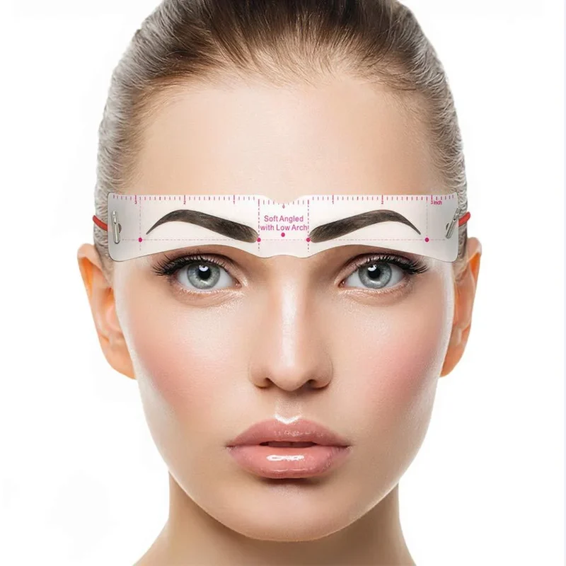 Eyebrows 12-Shape Brow Stencil Kit
