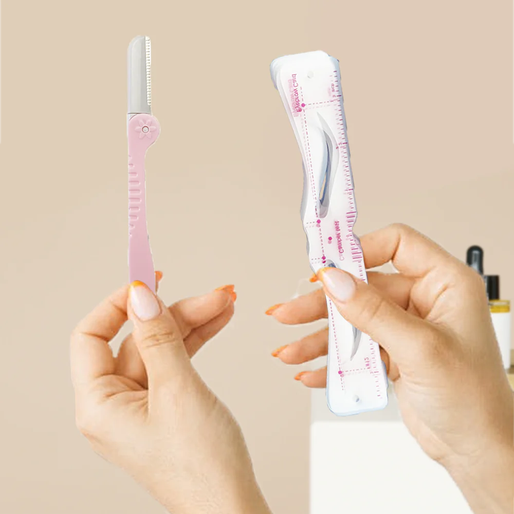 Eyebrows 12-Shape Brow Stencil Kit