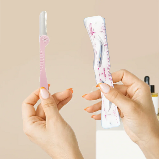 Eyebrows 12-Shape Brow Stencil Kit